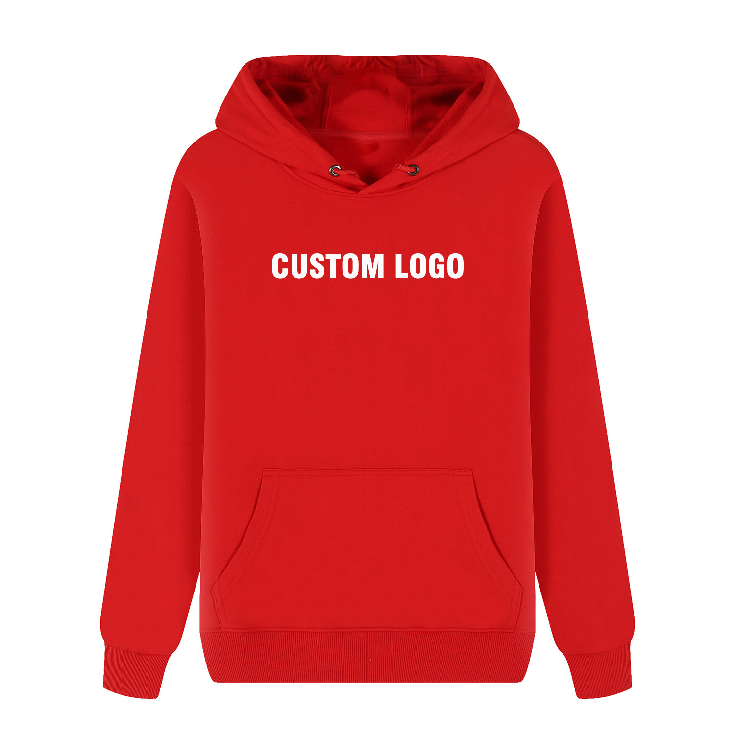 Wholesale Men Custom Logo Printing Embroidery Hoodies Warm Oversize Pullover