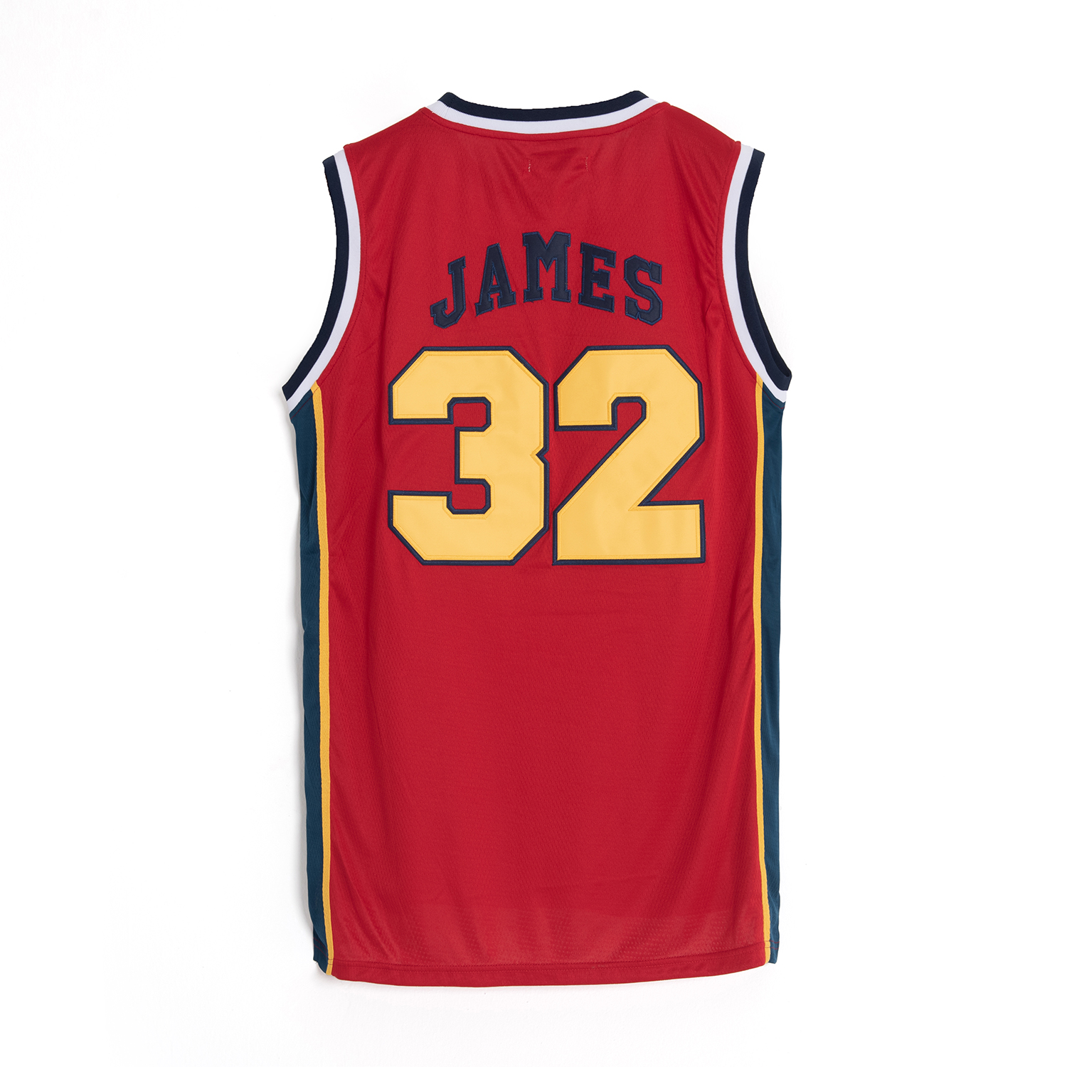 Custom Hillman College 9# Wayne Red Basketball Jerseys