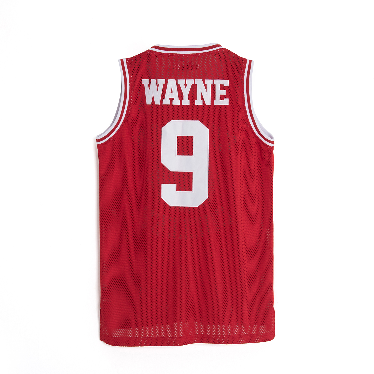 Custom Hillman College 9# Wayne Red Basketball Jerseys