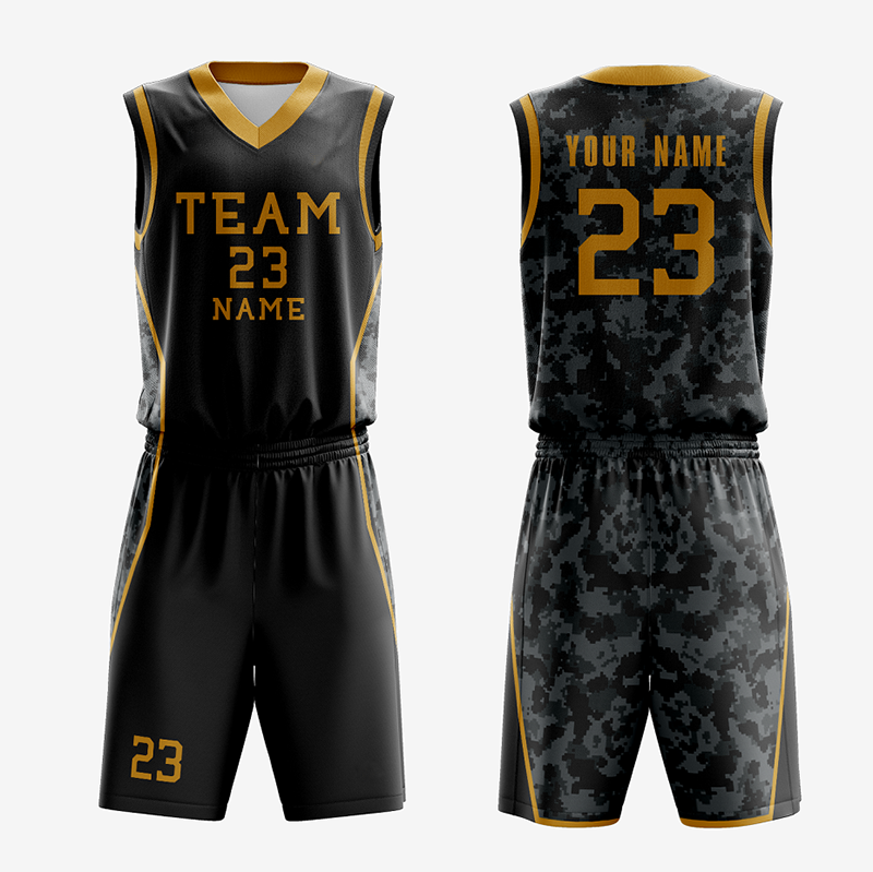 Custom Basketball Wear Shorts Uniform Set Sublimation Basketball Jerseys