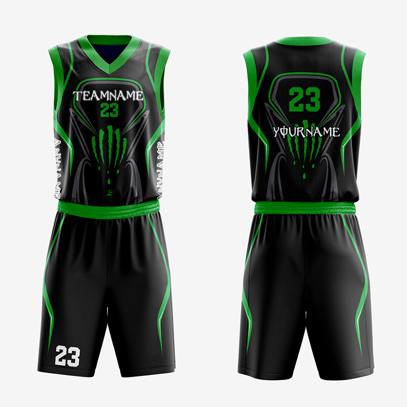 Custom Basketball Wear Shorts Uniform Set Sublimation Basketball Jerseys