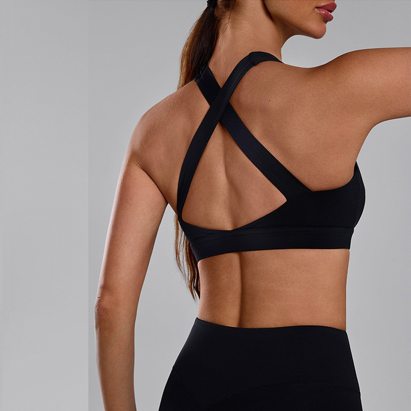 Crossed Back Bra