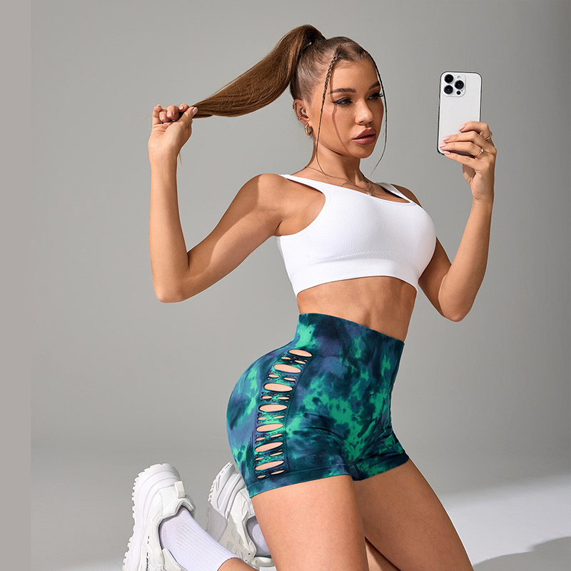 Flared Side Print Legging