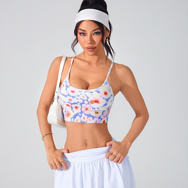 Printed Bra